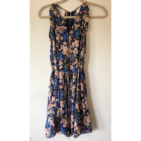 Rebecca Taylor Floral Dress Romper - Picture 3 of 8